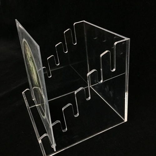 cd架亚克力黑胶唱片展示架透明音像店柜台桌面cd陈列架多格可定制 ,深圳市龙岗区力驰亚克力展示制品厂